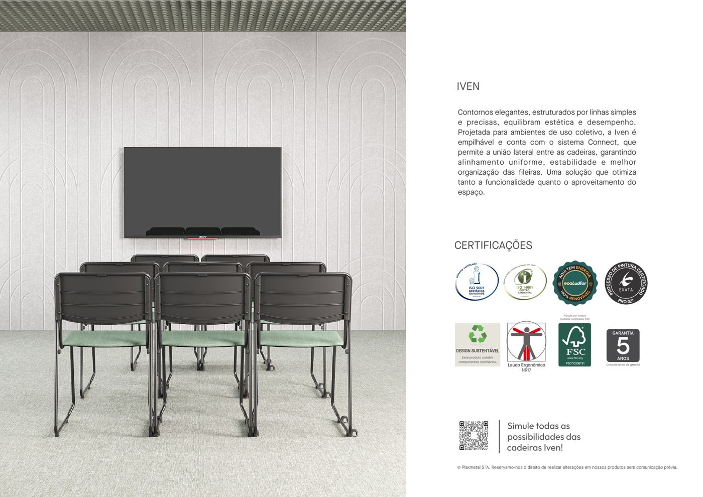 Outra imagem da linha iven